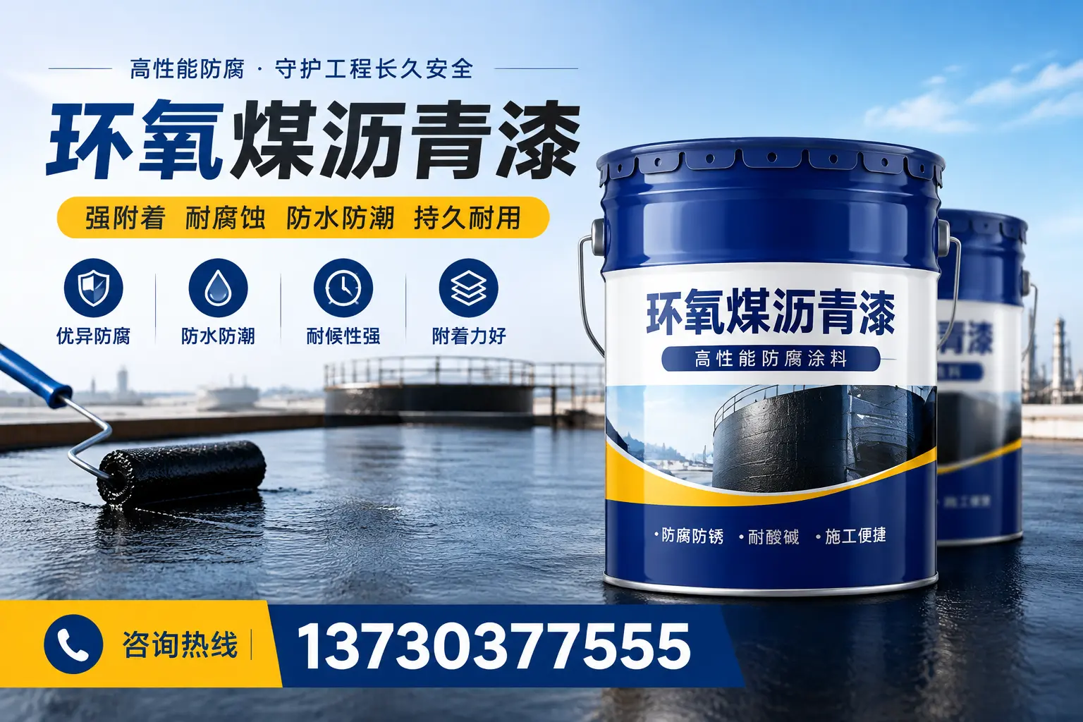 如何判断环氧煤沥青漆的质量?清远消费者指南